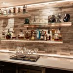 Bar stone all shelves white